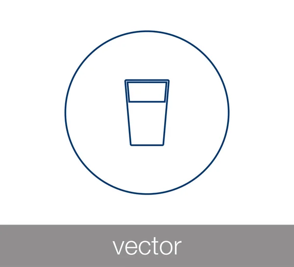 Икона воды — стоковый вектор