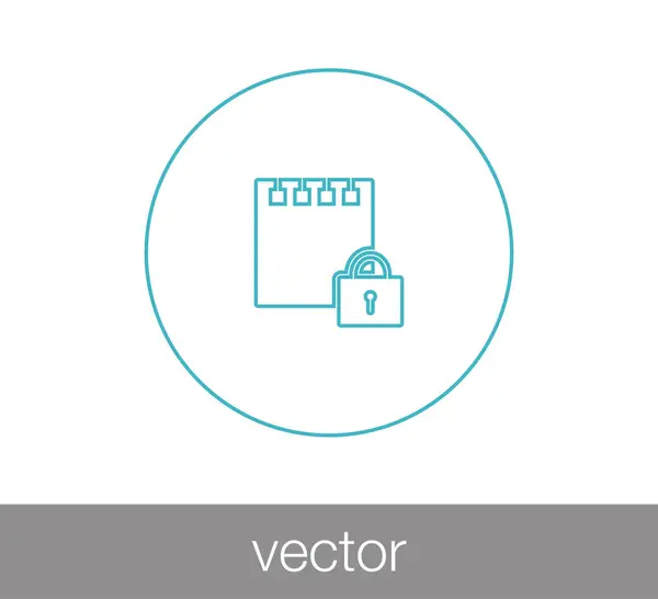 Design dell'icona File — Vettoriale Stock