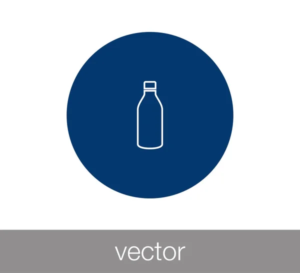 Design of bottle icon — Stock Vector