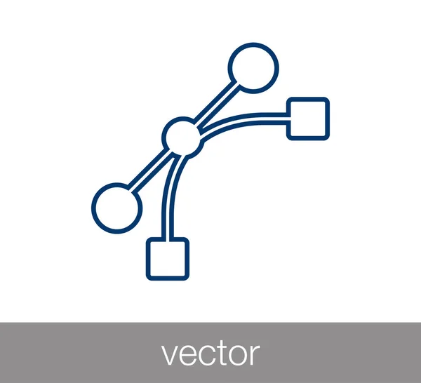 Icona simbolo vettoriale — Vettoriale Stock