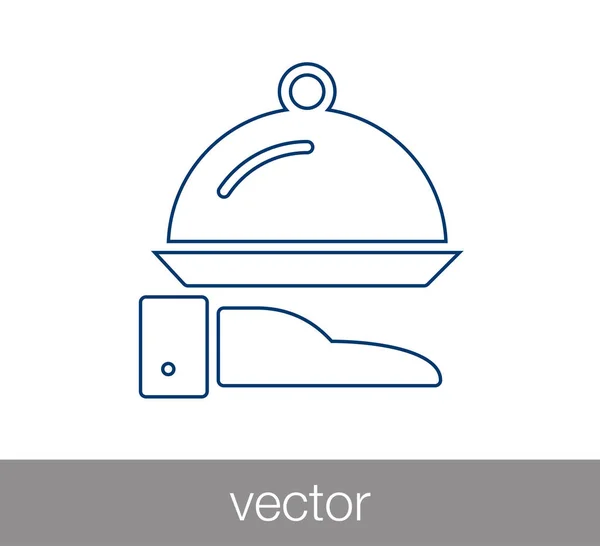 Design de ícone de refeição —  Vetores de Stock