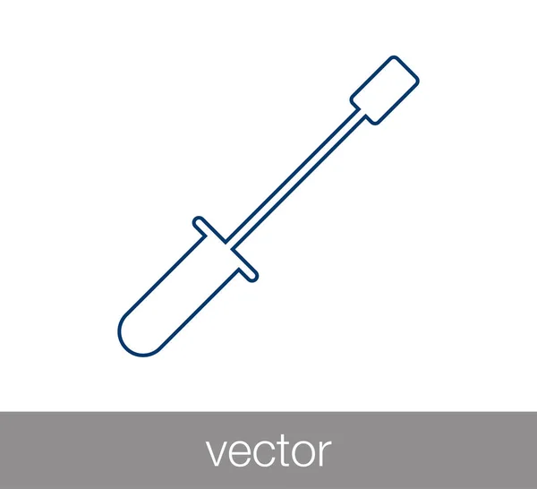 Screwdriver web icon. — Stock Vector