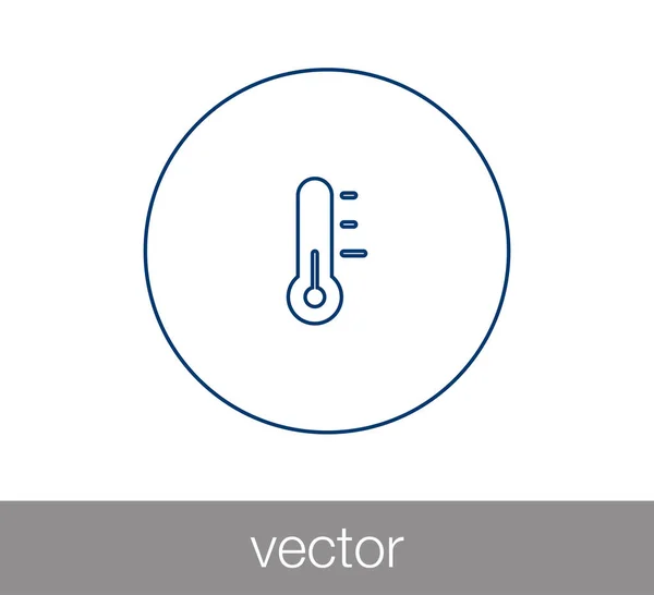 Design des Temperatursymbols — Stockvektor