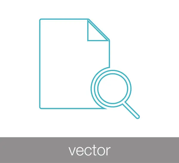 A fájl ikonja design — Stock Vector