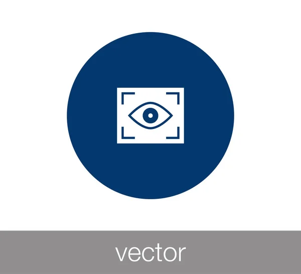 Imagen icono plano — Vector de stock