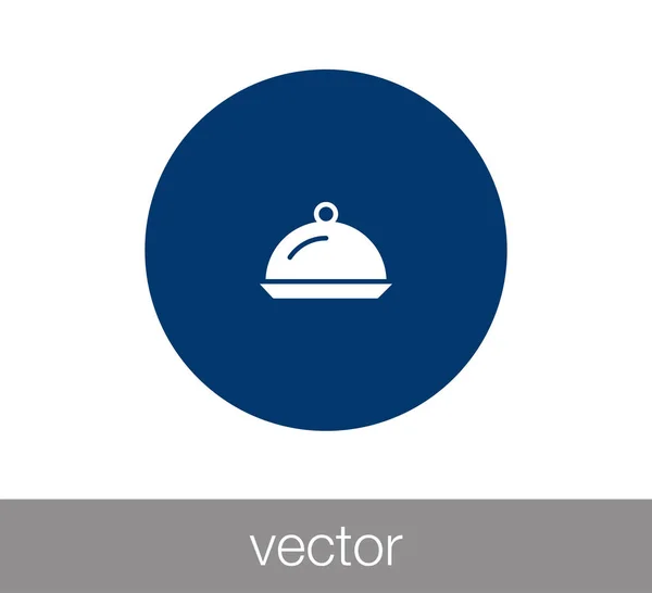 Diseño del icono de la comida — Vector de stock