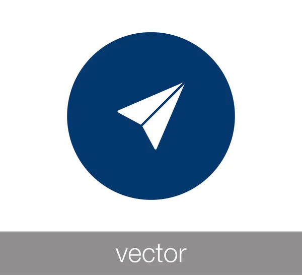 Enviar ícone de e-mail — Vetor de Stock