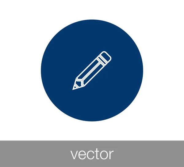 Pencil simple icon — Stock Vector