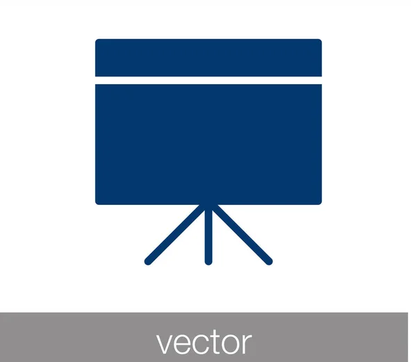 Icono del tablero de presentación. — Vector de stock