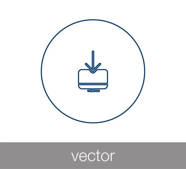 Descargar ilustración icono — Vector de stock