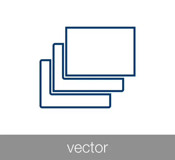 Design   icon  illustration — Stock Vector