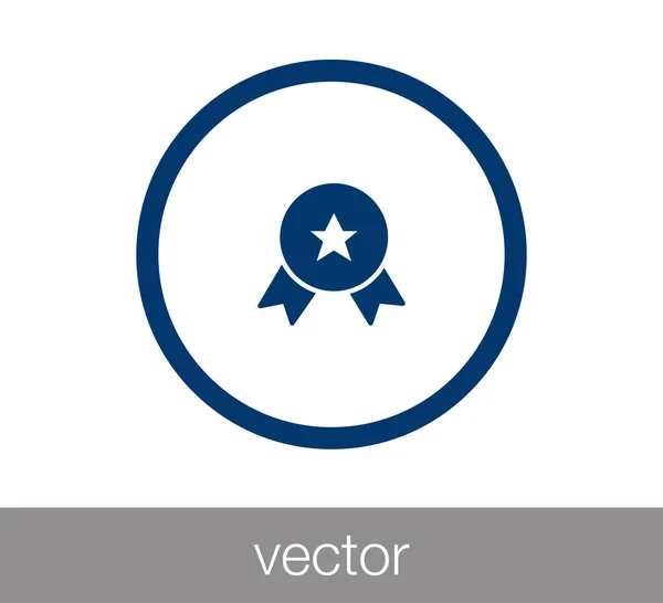 Troféu ícone simples — Vetor de Stock