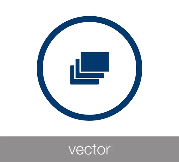 Design ikon illustration — Stock vektor