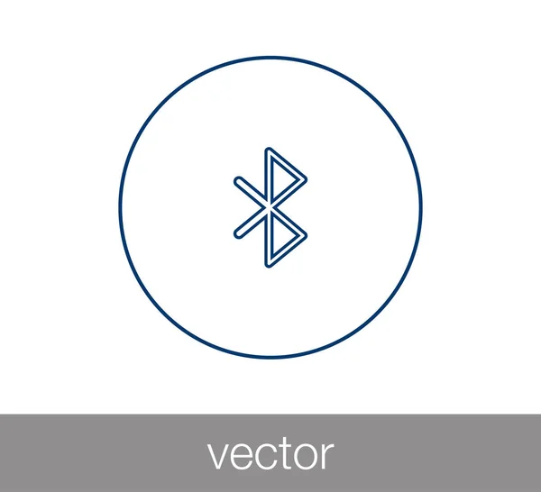 Illustration des Bluetooth-Symbols — Stockvektor