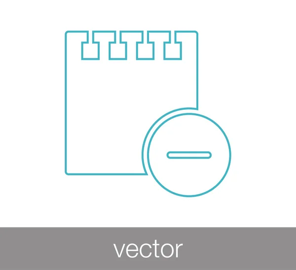 Design of file icon — Stock Vector