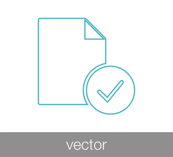 Conception de l'icône Fichier — Image vectorielle