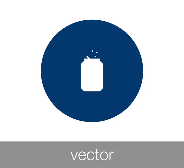 Design of soda icon — Stock Vector