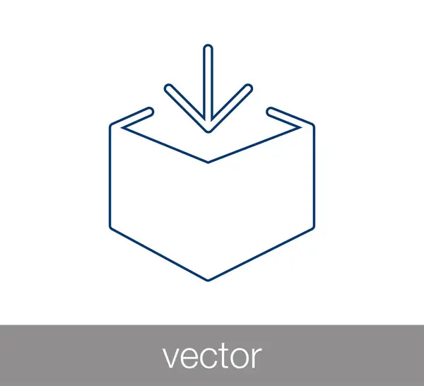 Простая иконка электронной почты — стоковый вектор