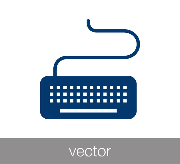 Computertastatur-Symbol — Stockvektor