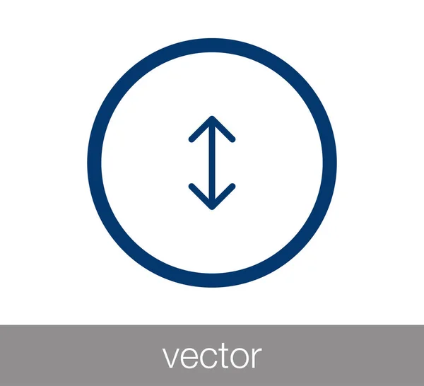 Ícone da web de rolagem . —  Vetores de Stock