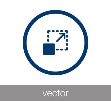 Ölçek aracı simgesini