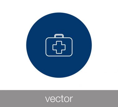 İlk yardım çantası simgesi