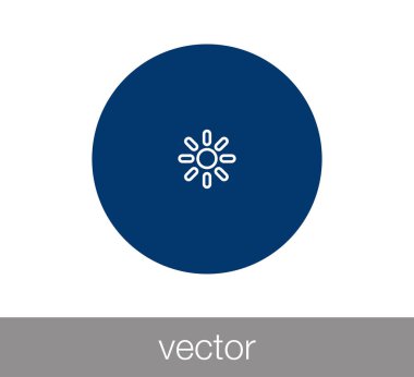 Güneş ışığı simgesi.