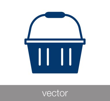 Alışveriş sepeti simgesi.