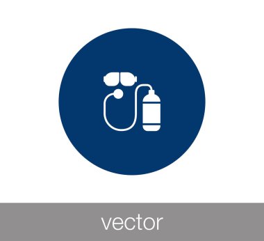 Dalış maske simgesi