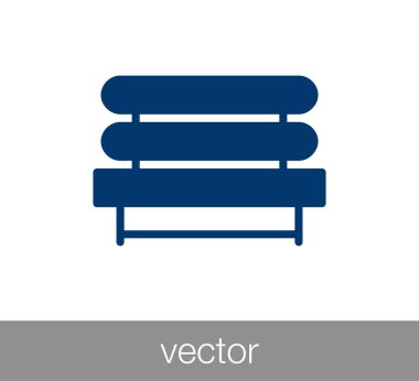 sandalye simge illüstrasyon