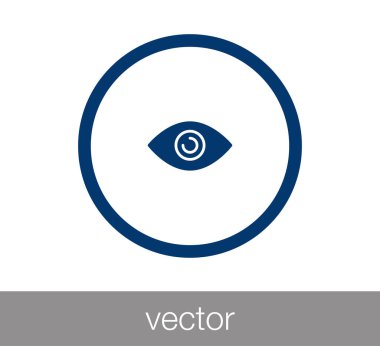 göz web simgesi.