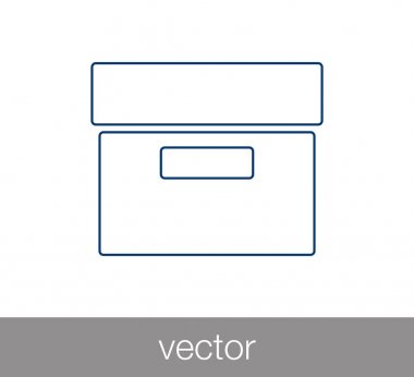 Arşiv kutusu simgesi
