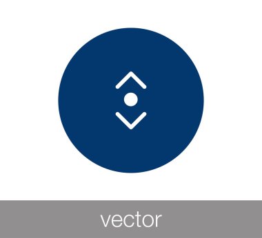 Kaydırma web simgesi.