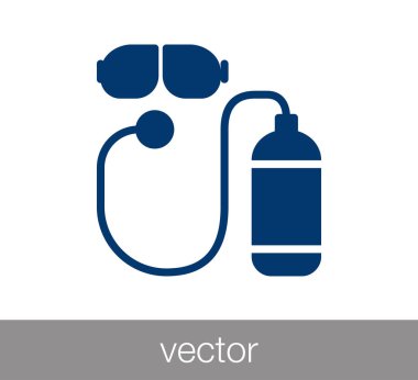 Dalış maske simgesi