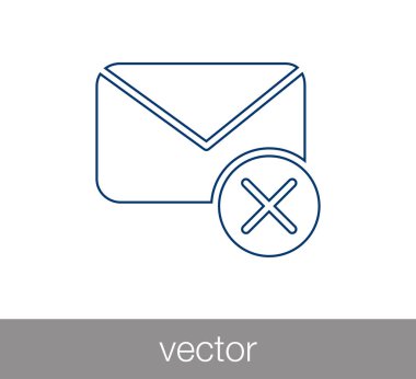 basit e-posta simgesi