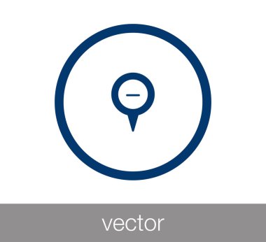 Harita iğne simgesi