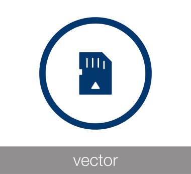 hafıza kartı simgesine.