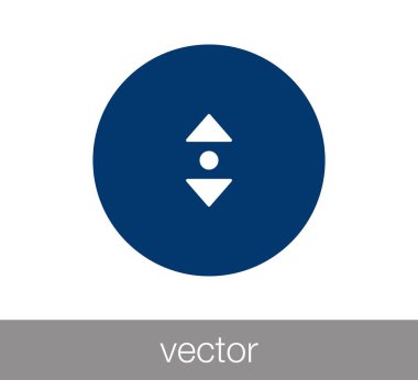 Kaydırma web simgesi.