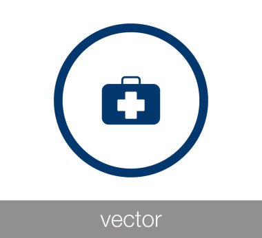 İlk yardım çantası simgesi