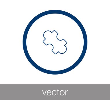 bulmaca parçası simgesi.