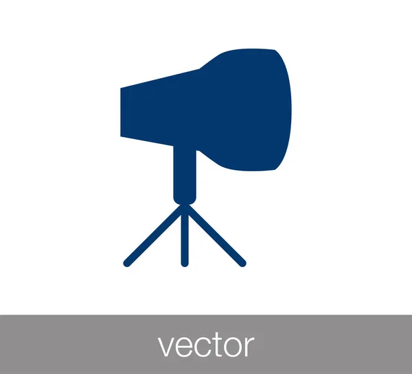 Icono de luz de flash — Vector de stock