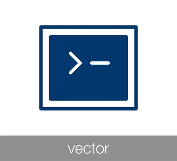 Иконка окна или программирования — стоковый вектор