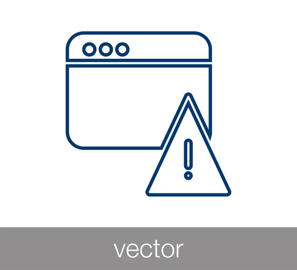 Window or Programming icon — Stock Vector