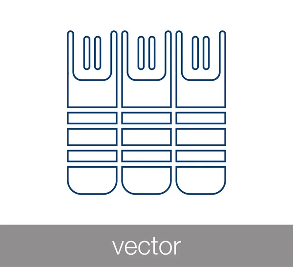 Archiv-Ikone — Stockvektor