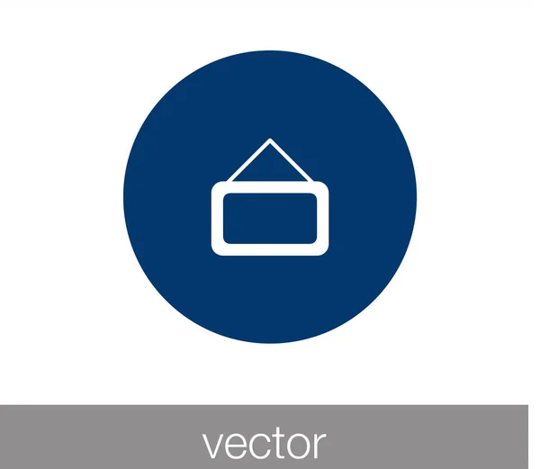 Presentatie bord pictogram. — Stockvector