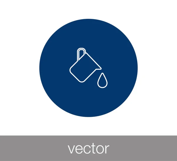 Water drop Icon — Stock Vector
