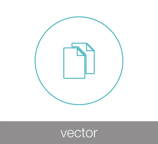 Diseño del icono Nota — Vector de stock