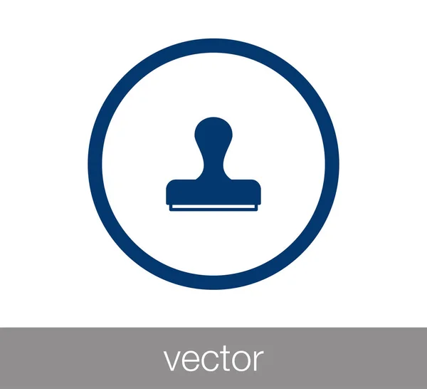Ikona nástroje razítko — Stockový vektor