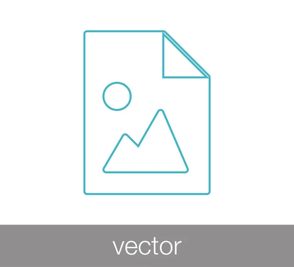 Desenho do ícone de nota — Vetor de Stock