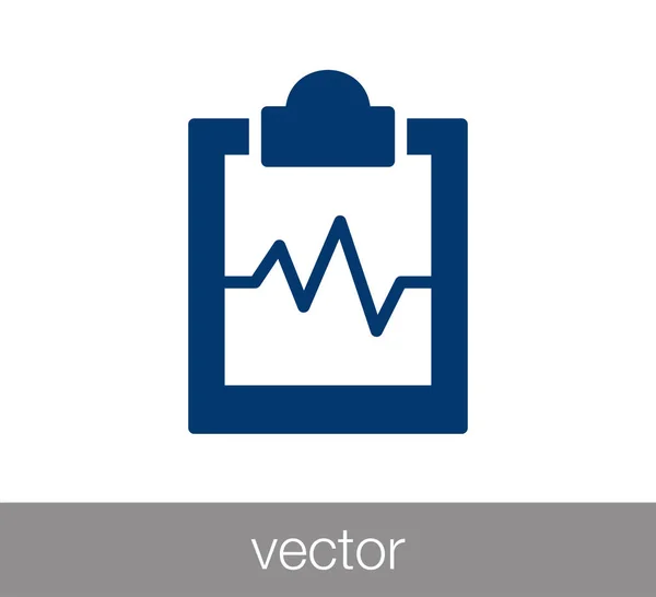 Hartslag pictogram — Stockvector